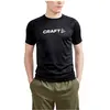 Craft Core Essence Logo Maillot De Course Hommes - Noir, Taille S