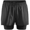 Craft ADV Essence 2-In-1 Stretch Short - Short running homme Black XL