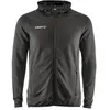 Craft Veste de survêtement full zip Extend gris 5