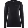 Craft CORE Warm Baselayer LS Tee - Sous-vêtement thermique femme Black L