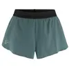 Craft Pro Hypervent Split 2 Short De Running Femmes-Bleu, Taille XL