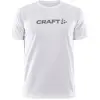 Craft Core Essence Logo Tee Maillot De Course Hommes - Blanc, Taille M
