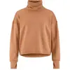 Craft Subz Funnelneck Jersey Sweat-shirt Femmes - Beige, Taille XL