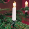 Konstsmide 2000-000 Guirlande de Sapin Bougie + 16 Lampes Claires 230 V