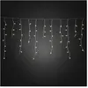 Konstsmide Christmas Rideau LED Pluie de glace blanc chaud clair 5 m