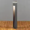 Konstsmide Massa Borne d'éclairage extérieure moderne anthracite courte à LED, IP54