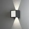 Konstsmide Lampe en aluminium laqué anthracite