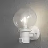 Konstsmide Applique extérieure NEMI blanche détecteur mvt