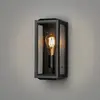 Konstsmide Applique d'extérieur Carpi noire, 12,5 x 30 cm