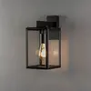 Konstsmide Applique d extérieur Carpi noire, 18 x 16,5 cm