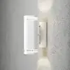 Konstsmide Applique d'extérieur Modena à 2 lampes blanche