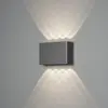 Konstsmide Applique LED Chieri, 8 lampes, anthracite