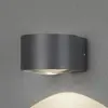 Konstsmide Applique d'extérieur LED Gela descendante, grise