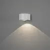 Konstsmide Applique d'extérieur LED Gela descendante, blanche