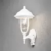 Konstsmide Applique extérieur blanche Parma détecteur mvt