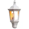 Konstsmide Firenze Lanterne classique d'extérieur à capteur blanc mat, IP43