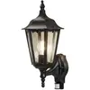 Firenze Grande Lanterne d'Extérieur Classique Up Light pir Noir, IP44 - Konstsmide