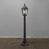 Konstsmide - Firenze Borne d'extérieur Basic Pathway noir mat, IP43