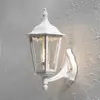 Konstsmide Applique d'extérieur Firenze, blanc, douille en haut, 48 cm