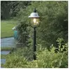 Konstsmide - Parma Borne d'extérieur moderne en acier inoxydable noir IP43