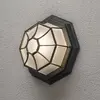 Konstsmide Applique d'extérieur WALL ROOF noire