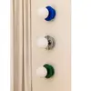 Globen Lighting Plafonnier Art Déco, IP44, chrome/blanc