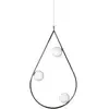 Pholc PEARLS-Suspension Métal/Verre 3 lumières Ø46cm