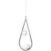 Pholc PEARLS-Suspension Métal/Verre 2 lumières Ø29cm