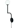 Pholc MOBIL-Applique Métal/Verre H45cm avec prise