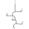 Pholc MOBIL-Suspension Métal/Verre 5 lumières H100cm
