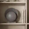 GLOBEN LIGHTING lampe à poser Orbit, gris, marbre, hauteur 32 cm