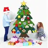 NO NAME Sapin de Noël en Feutre - Non spécifié - 95cm - Décoration Suspendue - Pour Enfants - Vert