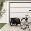 Remorque de vélo pour chien - TBEST - HOP94003 - Noir - Capacité de ch...