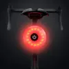 Feu arrière de vélo rechargeable LED USB étanche - GOTOSEEU - 5 modes ...