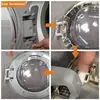 Charnière de porte de lave-linge GOTOTOP - Blanc - Universel - Alliage...