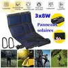 WELAN 24W Chargeur Solaire Pliable Kit de panneaux solaires pliant 3*8...