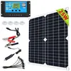 WELAN Kit Panneau Solaire 25W + Contrôleur de charge solaire pour Syst...