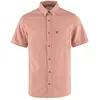 Fjällräven Övik Travel Shirt SS - Chemise homme Dusty Rose S