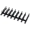 Picots caoutchouc gris panier super. pour lave-vaisselle Electrolux 138018410
