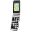 Doro 2424 - Mobiltelefon - GSM - 320 x 240 Pixel 3 MP - Silber, Graphite