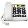 Téléphone pour la maison - DORO - Téléphone Fixe pour Seniors - 331ph white 4628