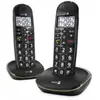 Doro PhoneEasy 110 Téléphone DECT Identification de l'appelant Noir 6219