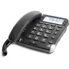 Doro Magna 4000 - Téléphone filaire avec ID d'appelant/appel en instance - noir