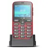 Téléphone portable à clapet séniors doro 1880 2,8" micro sim rouge