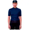 Maillot manches courtes femme poc essential road bleu fonce