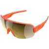 Lunettes POC Aim orange avec lentille Clarity Road Partly Sunny Gold