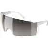 Lunettes POC Propel gris translucide verre Clarity Road argent