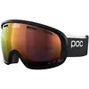 POC - Masque de ski - Fovea Uranium Black/Partly Sunny Orange  - Noir