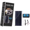 Kit panneau solaire 25W 12V avec régulateur de charge 20A idéal pour c...