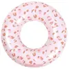 Swim Essentials Bouée Léopard vieux rose